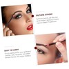 OHPHCALL Waterproof Eyebrow Pen 10pcs Set Brow Pencil Eyebrow Spoolie