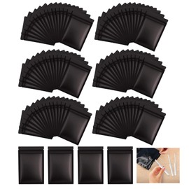 100 Pcs Sanitary Disposal Bags, Balck Tampon Disposal Bags, Self-Sealing Odour Prevention Sanitary Period Bag for School, Hiking, Sealable and Prevents Privacy