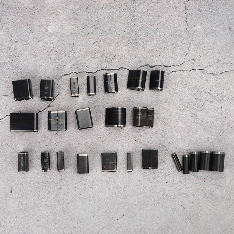 24Pcs Hollow Hole Shaped Punch Set Short Leather Belt Drilling