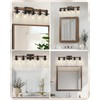 GOEBLESON 5-Light Bathroom Light Fixture, Farmhouse Vanity Lights for Bathroom