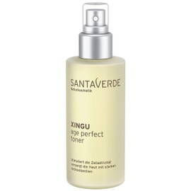 Santaverde XINGU age perfect toner / anti-ageing facial toner / facial tonic / regenerating and revitalising / moisturising and smoothing / for demanding and stressed skin / 100 ml