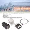 PID Temperature Controller Set K Type Thermocouple Heat Sink Relay