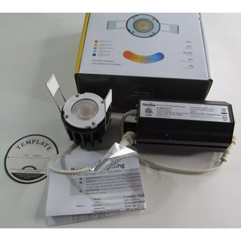 Goodlight GOODLITE G-48340 R2/8W/R/LED/SC