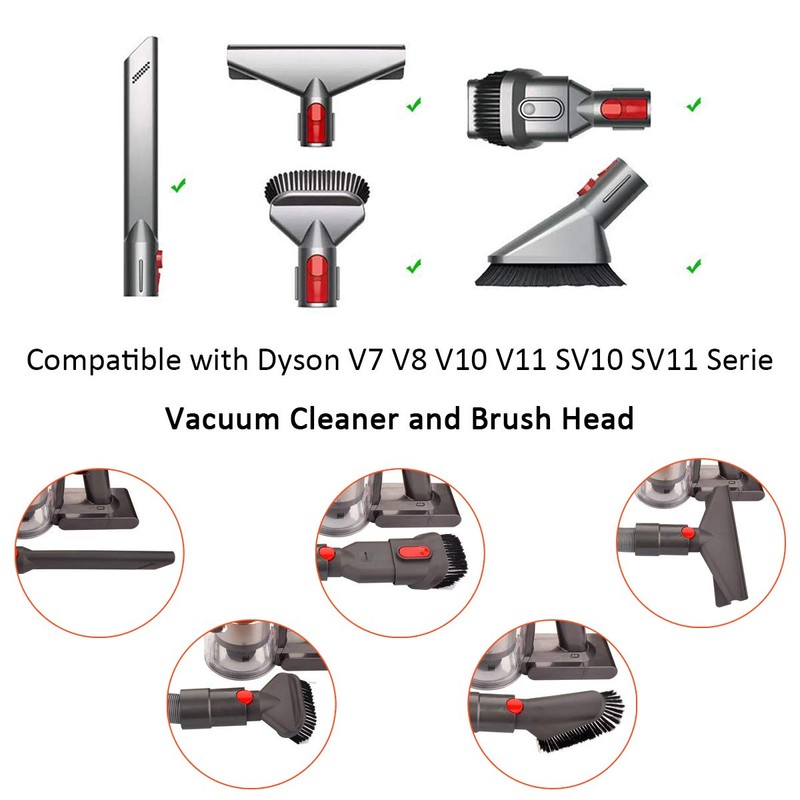 Queta Expandable Flexible Hose for Dyson V7 V8 V10 SV10