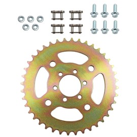 Cahuczlhoz 420 Sprocket 40T High Speed Rear Chain 6 Hole Sprocket # 40 41 420 Replacement for Coleman CC100X CT100U Mega Moto MMB80 105 Baja Doodle Bug DB30 Motovox MBX10 Mini Bike