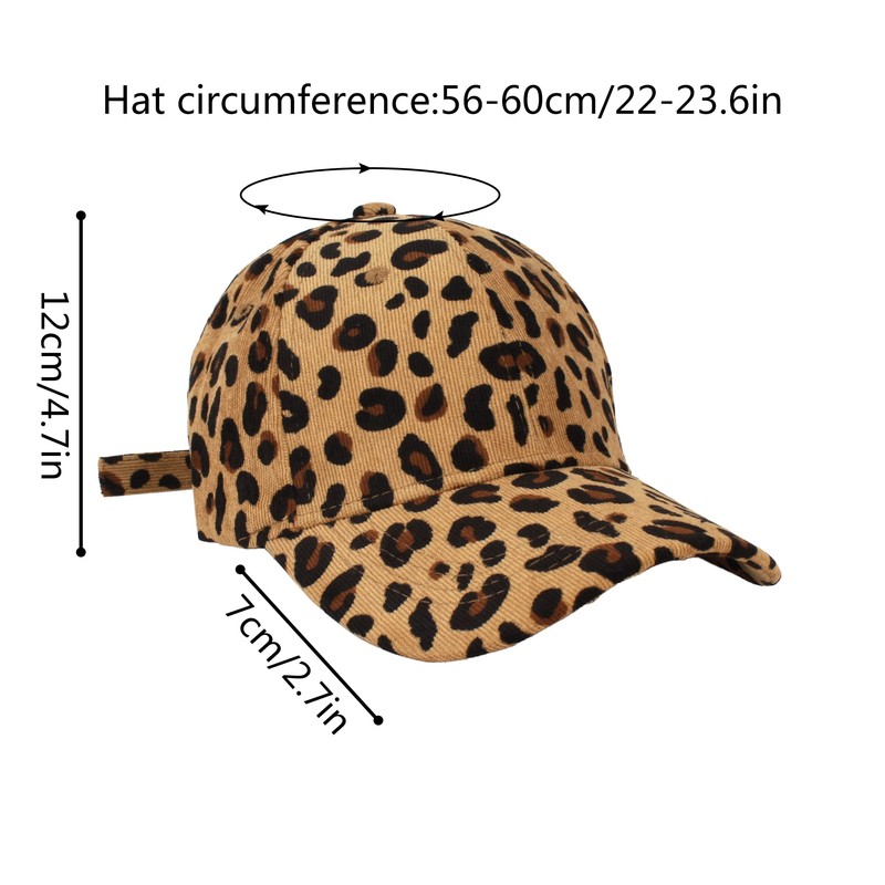 Meliyya Cord Baseball Cap Baseball Cap Shield Cap Men Women
