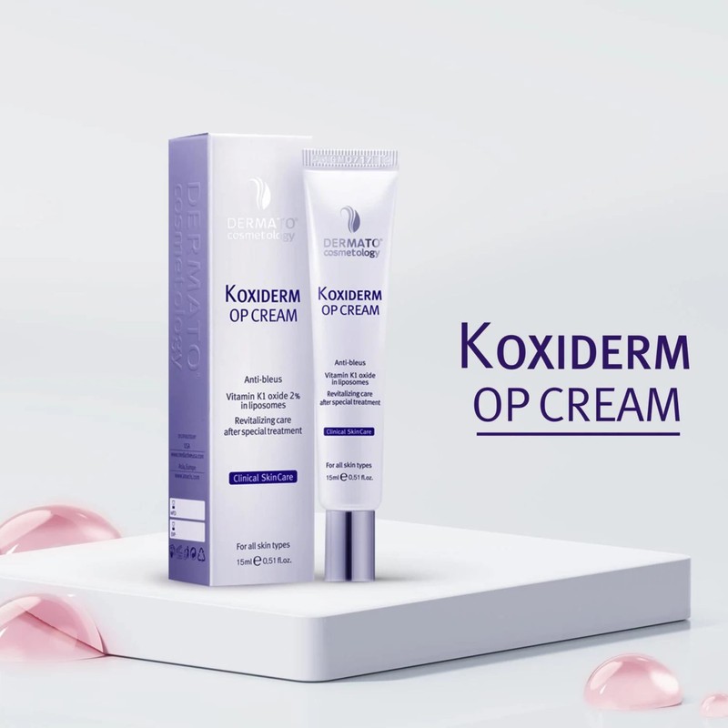 Vitamin K1 Oxiderm Cream, Minimizing Appearance of Scars, Dark Eye