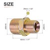 DTGN 3/4 x 1/2 BSP Reduced Pipe Fittings 1 Pack