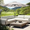 Tempera 9ft Patio Market Outdoor Table Umbrella with Push Button