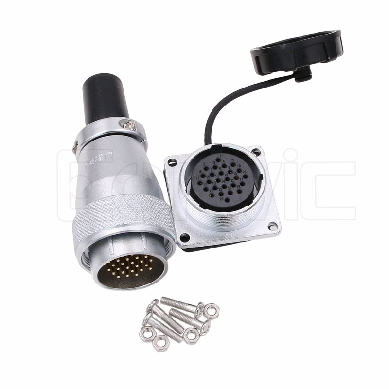 Eonvic WEIPU WS28 - Conector de 26 pines impermeable IP67
