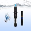 AQUANEAT Aquarium Heater, 50W Fish Tank Heater, Adjustable Submersible Water