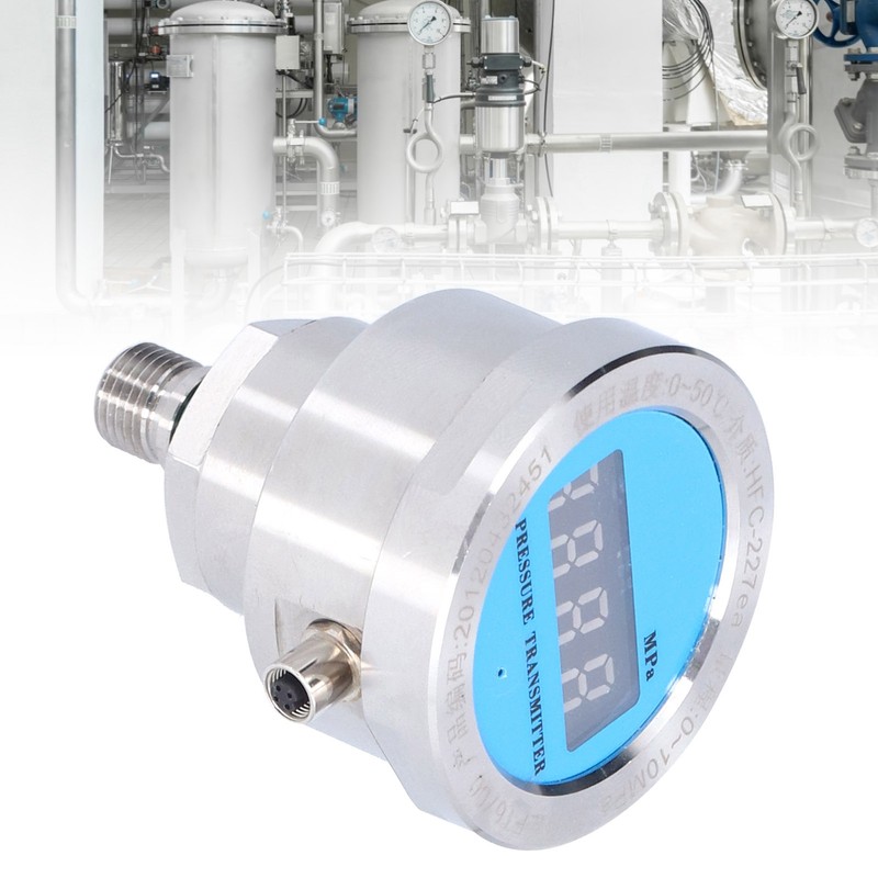 LEFOO 0‑10Mpa Digital Pressure Transmitter Transducer Sensor Accessory for Measurement