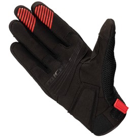 RS TAICHI RST460 RST460 Motorcycle Spring Summer Breathable Touch Panel Compatible with Built-In Protector, Air Gloves RST460 BLACK/RED M
