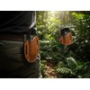 STIFF HIDES Handmade Leather Knife Sheath for Belt– Compact EDC