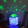EVTSCAN Star Sky Projector LED Music Alarm Clock Multifunction Calendar
