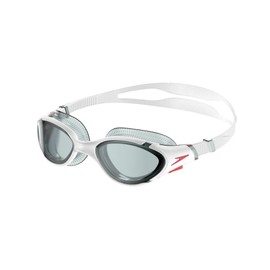 Speedo SE02301 Biofuse Re-Flex Goggles, White/Black