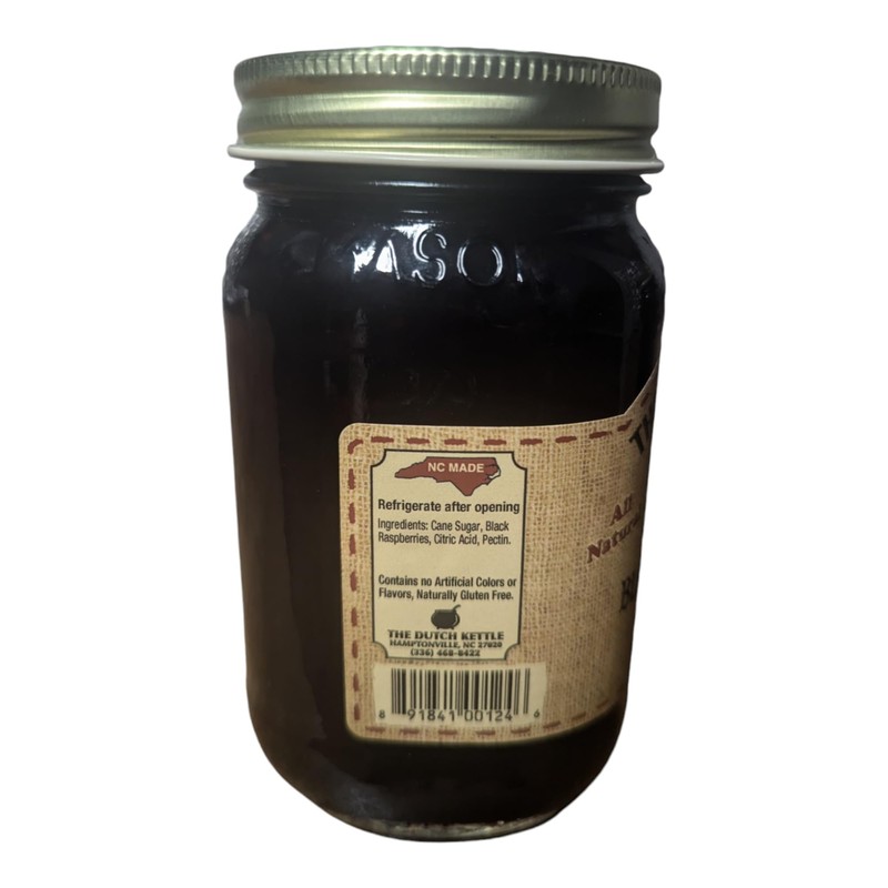 The Dutch Kettle Amish Homemade Black Raspberry Jam - 2