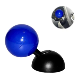 Car Start Push Button Joystick Ball,Car Push Start Button Cover,One-Button Start Lever,Push to Start Accessories,Engine Start/Stop Joystick,Starter Cover Decorative Accessories for Most Model (Blue)