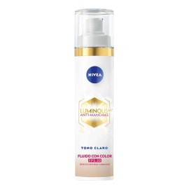 Nivea Luminous630 fluido CC SPF30 40 ml | anti-manchas para todo tipo de piel día
