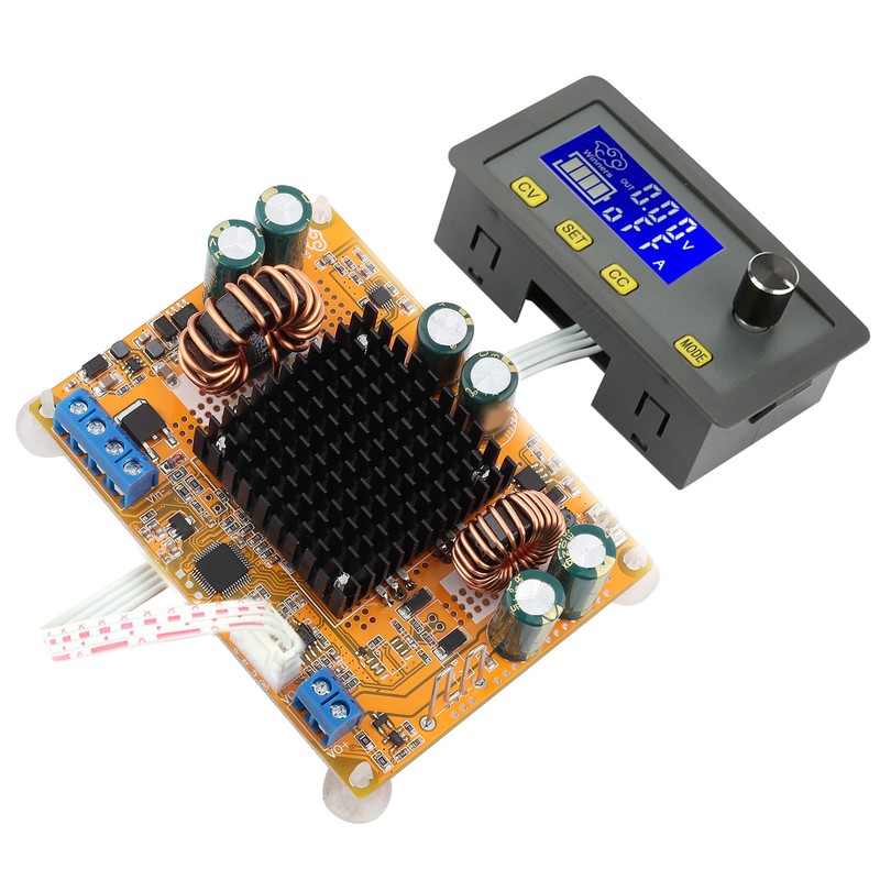 DCDC Adjustable 5A LCD Digital Automatic Stepup Stepdown Voltage Module