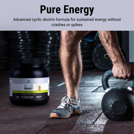 Energize Your Workouts with ACTIV8 Carbohydrate & Electrolyte Powder - Boost Energy, Himalayan Pink Salt, No Sugar - 600g, 20 Servings for Optimal Performance (Tropical)