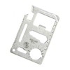 SE 11-Function Stainless Steel Survival Pocket Tool - Compact, Credit