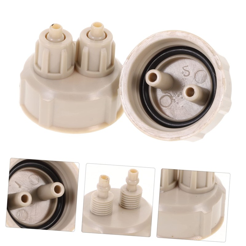 Mobestech 4Pcs Quick Screw Cap for DIY Reactor Easy to