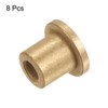 sourcing map 8pcs Flange Bearing Sleeve 4mm Bore 8mm OD