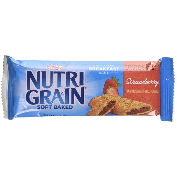 Kellogg's, Nutri-Grain Strawberry Cereal Bars, Single