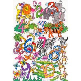 Bothy Threads Cross Stitch Kit - Number Fun