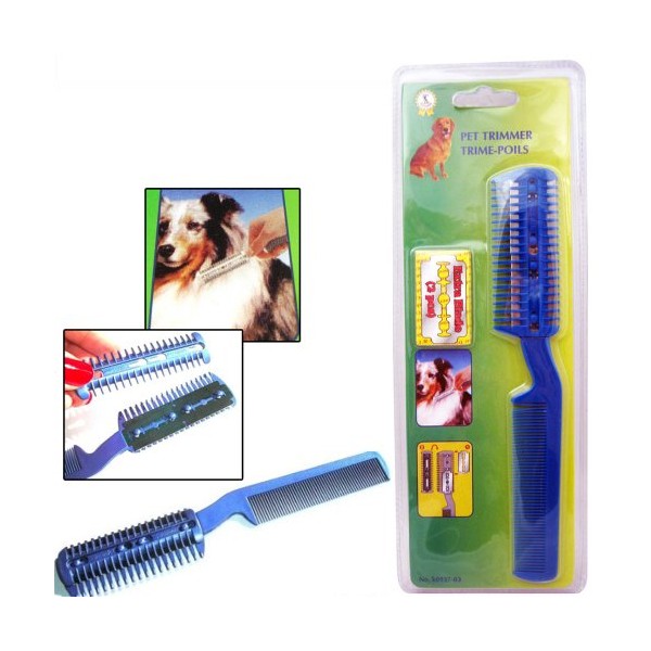 Symak Sales Co Pet Dog Cat Hair Trimmer with Comb