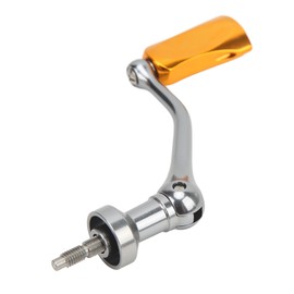 Fishing Handle Conversion Aluminum Alloy Fishing Reel Handle Grip Fishing Accessory for Fishing Enthusiasts Gold