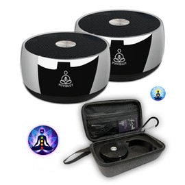 PUVIDJUT Sound Frequency Instruments,PUVIDJUT Meditation Tone TWS Machine- Solfeggio Bath Device for Yoga, Mindfulness, Singing Therapy System of Chakra and Stress 5 Tones Optional, 3 Timer Modes