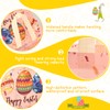 JIAWWAN Easter Egg Hunt Bags, Easter Bag Children, Pack of