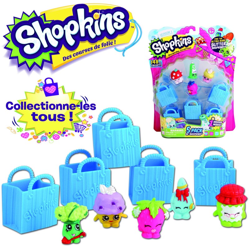 Shopkins Season 1 (5-Pack) (Styles Will Vary)