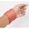Touchstone "Colorful 2 Dozen Bangle Collection Indian Bollywood Alloy Metal