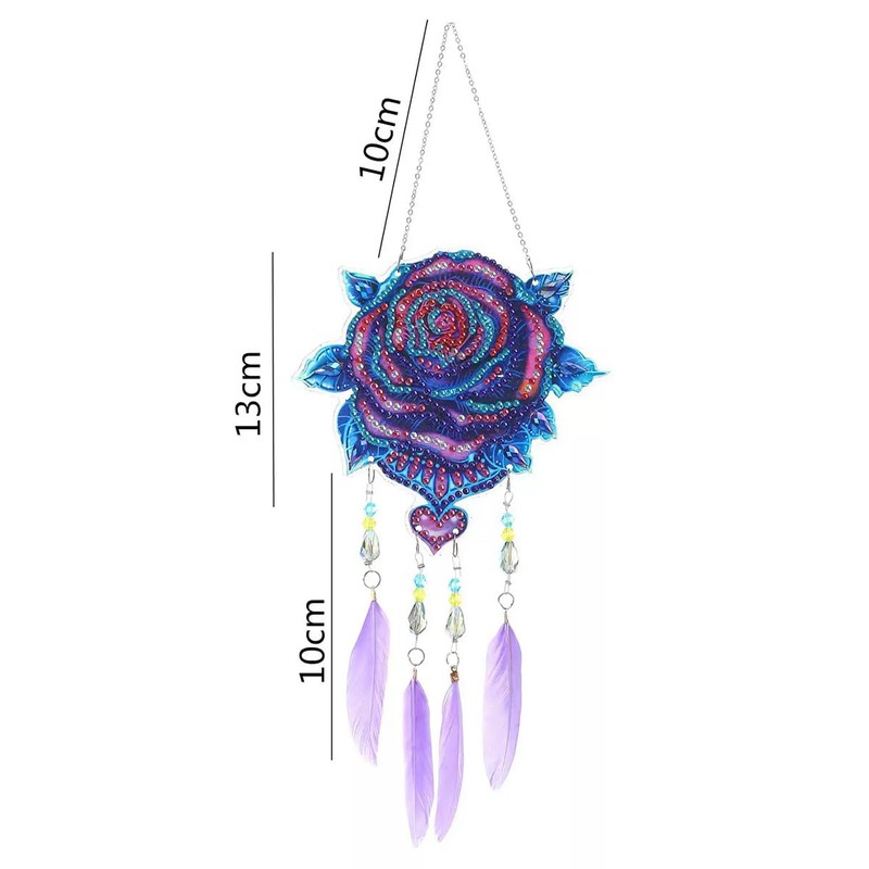CENPEK 2 Pieces 5D DIY Diamond Paintings Dream Catcher DIY
