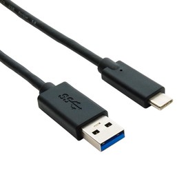USB 3.2 Gen 1x1 Type A to Type C Cable - 5Gbps Data Transfer, Reversible Connector, 3 Feet