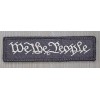 WE THE PEOPLE TAB HOOK ACU LIGHT TACTICAL MORALE PATCH