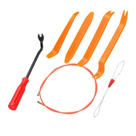 K-TOOL02 Interior Stripping, Inner Lining, Peel Off Panels, Removing Tool, Clip Clamp Tool, Wiring Guide, Index Lead, Storage Bag Included