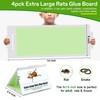 Qualirey 4 Pack Sticky Mouse Traps 8 x 14 Large