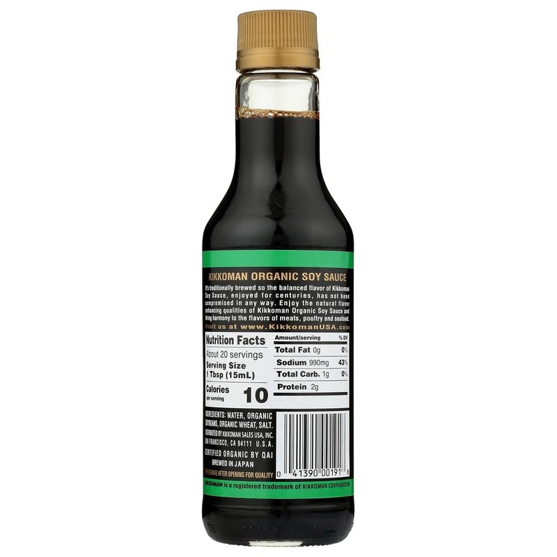 Kikkoman Organic Soy Sauce -- 10 Fl Oz