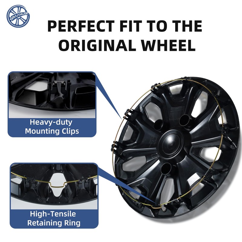 Paanlok Commercial-Grade Wheel Covers for Ford Transit T150/T250/T350/T350HD 2015-2025 |