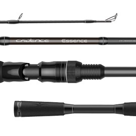 Cadence Essence Fishing Rod, Extremely Sensitive Baitcasting Rod, Strong & Lightweight 24-Ton Graphite Rod, Super Smooth Stainless Steel Guides with SIC Inserts, Freshwater Fishing Pole