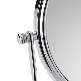 Kela Standspiegel, Simona, 1-/7-fach Vergrößerung, Ø 12 cm, Metall, 20641