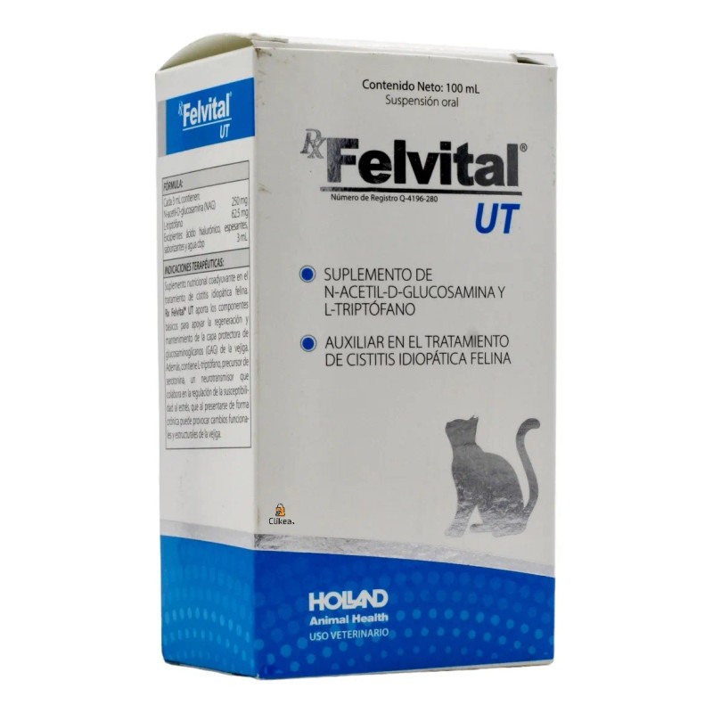 Holland Felvital Ut 100 Ml Gatos Salud Natur Tracto Urinario