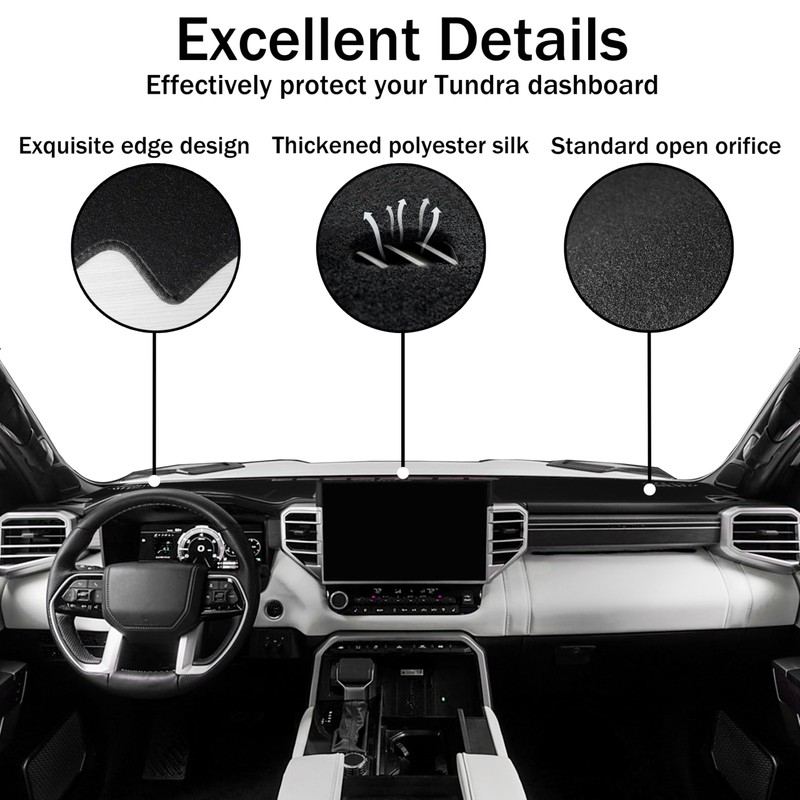 Dash Cover for Tundra Accessories 2022 2023 2024 2025 2026