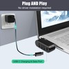VIENON 4-Port USB C Hub [90°/180° Degree Rotatable], USB C