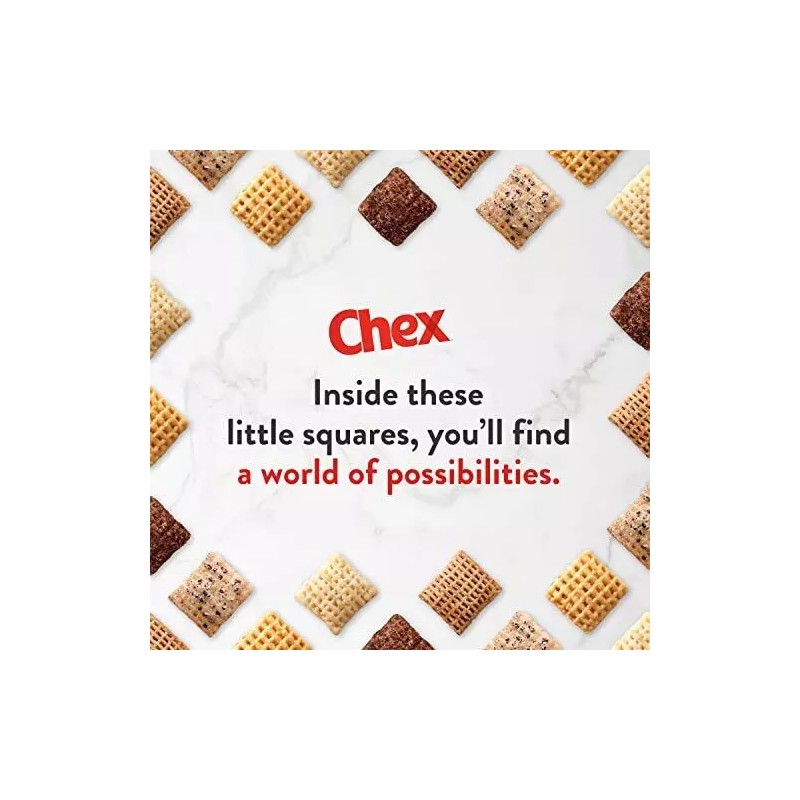 Chex Peanut Butter Cereal, Gluten-Free Breakfast, Whole Grain, 12.2 OZ