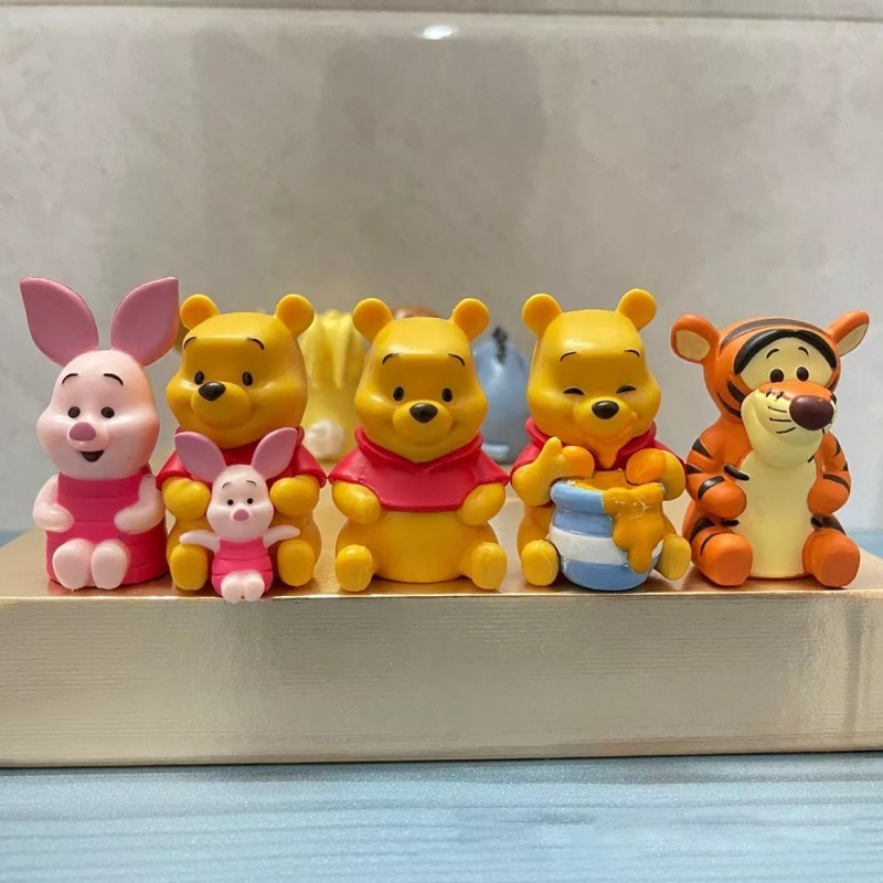 Winnie Poo Set 10 Figuras